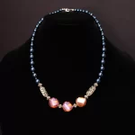 Semiprecious stone and Swarovski