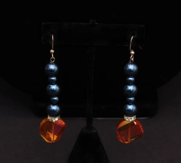 Semiprecious stone and Swarovski