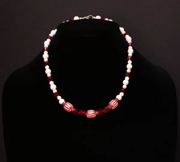 Swarovski necklace and earrings
