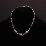 Swarovski necklace and earrings